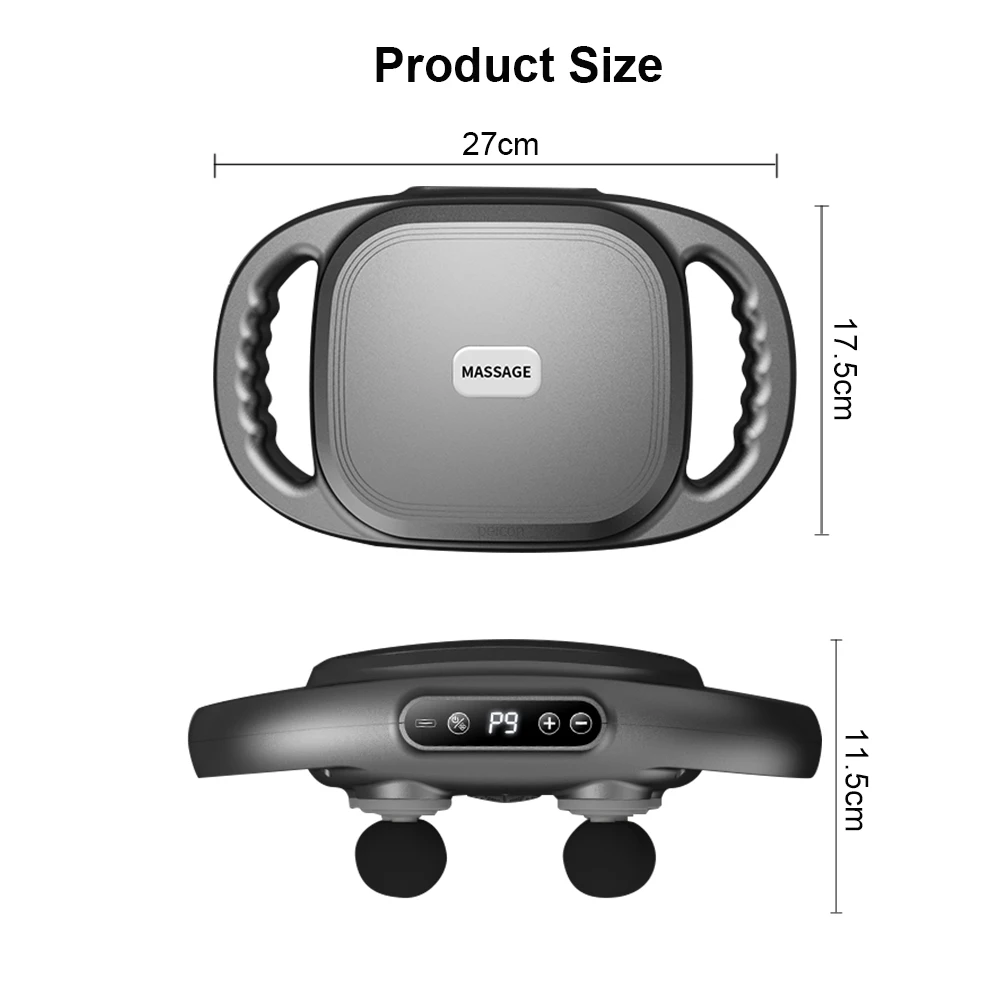 Fascia Gun Muscle Massager Gun High Frequency Back Waist Massage Machine Six-head Body Shoulder Professional Fascia Massage Gun Fascia Gun Muscle Massager Gun High Frequency Back Waist Massage Machine Six-head Body Shoulder Professional Fascia Massage Gun