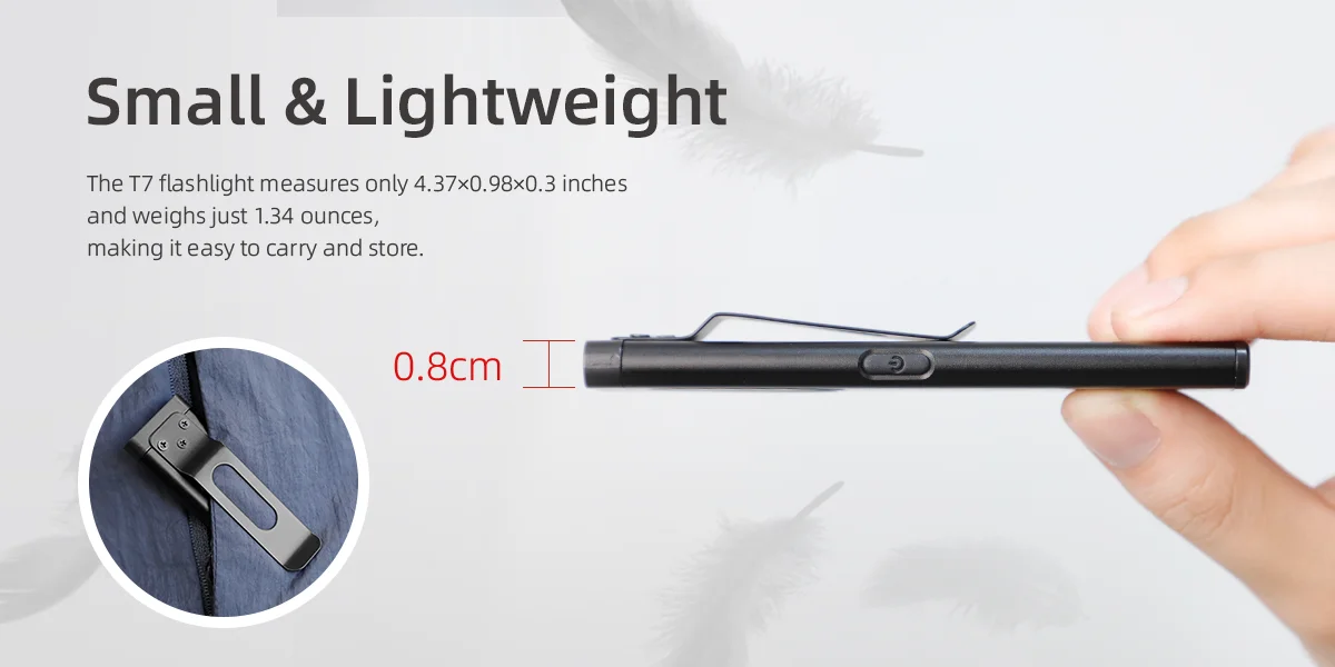 Warsun LED Keychain Flashlight USB-C Rechargeable 600Lm Portable Mini Torch Light Pocket Lantern Flood Work Light With Magnet