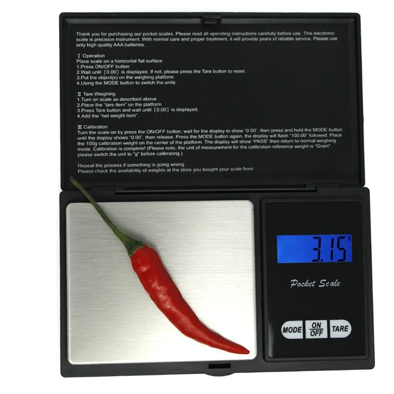 1000g 0.1g/200g 0.01g/500g 0.01g Portable Electronic Scales Jewelry Gold Gram Weight Balance Jewelry Electronic Scales