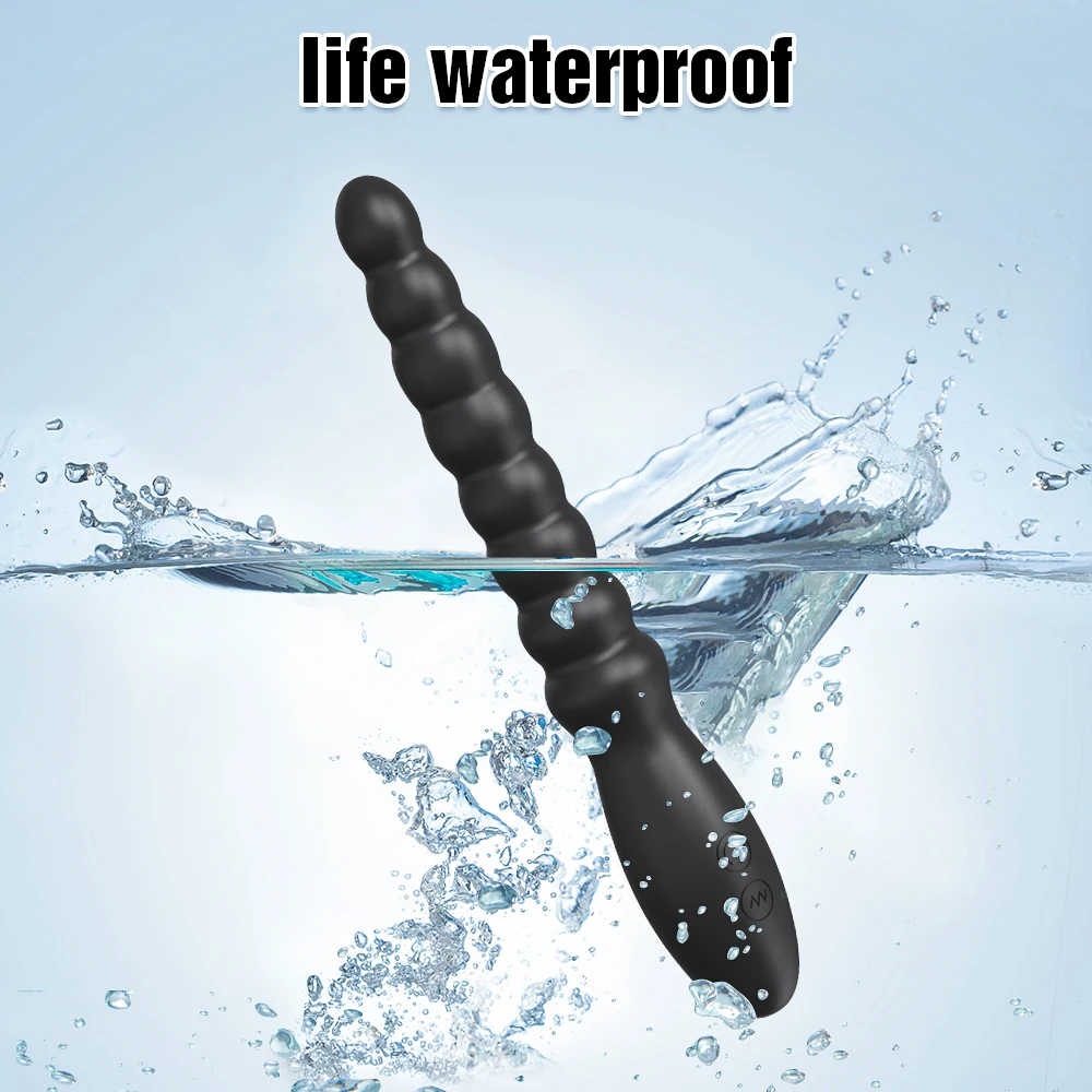 Anal Bead Vibrator Sex Toys For Women Vagina Clitoris Stimulator Vibrating Butt Plugs Male Prostate Massager Anus Sex Toy Couple