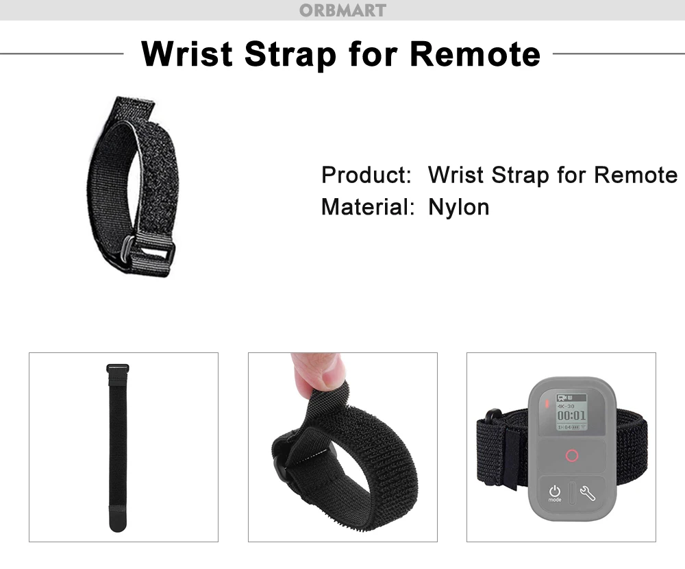 ORBMART for GoPro Accessories Set for Go Pro Hero 13 12 11 10 9 8 7 6 5 4 Black Mount for DJI Insta360 for Sjcam Action Camera