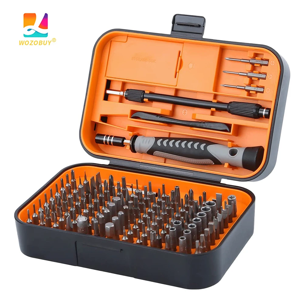 Screwdriver Set Magnetic Torx Phillips Screw Bit Kit WOZOBUY With Electrical Driver Remover Wrench Repair Phone PC Tools Screwdriver Set Magnetic Torx Phillips Screw Bit Kit WOZOBUY With Electrical Driver Remover Wrench Repair Phone PC Tools