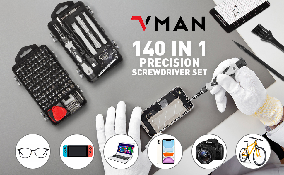 Screwdriver Set Magnetic Torx Phillips Screw Bit Kit WOZOBUY With Electrical Driver Remover Wrench Repair Phone PC Tools Screwdriver Set Magnetic Torx Phillips Screw Bit Kit WOZOBUY With Electrical Driver Remover Wrench Repair Phone PC Tools