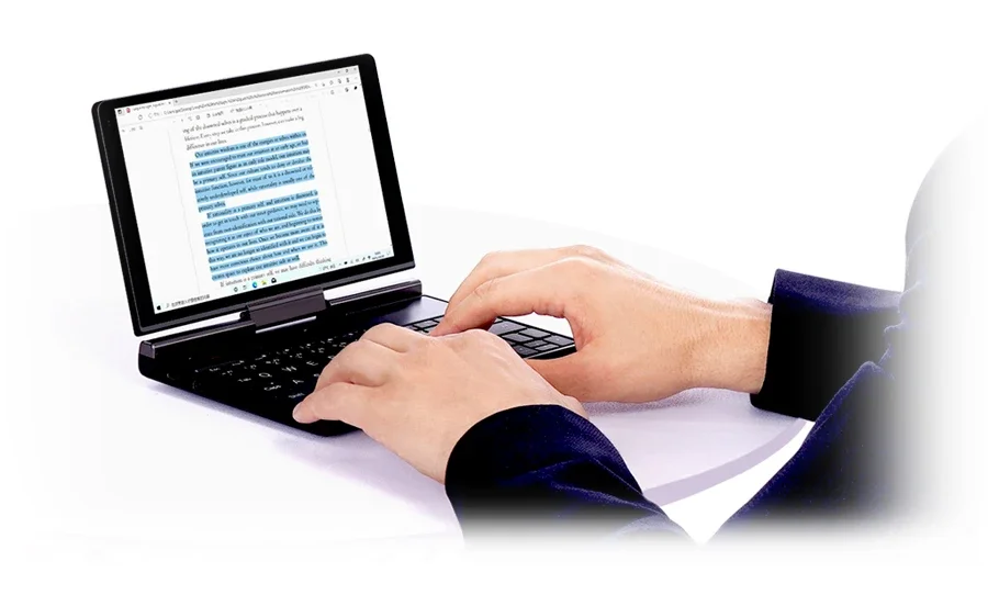 GPD Pocket 3 Intel pentium Gold 7505RAM 16GB RAM 12GB SSD Hard Disk Windows 11 Home Laptop Notebook Mini PC Touch Screen GPD Pocket 3 Intel pentium Gold 7505RAM 16GB RAM 12GB SSD Hard Disk Windows 11 Home Laptop Notebook Mini PC Touch Screen