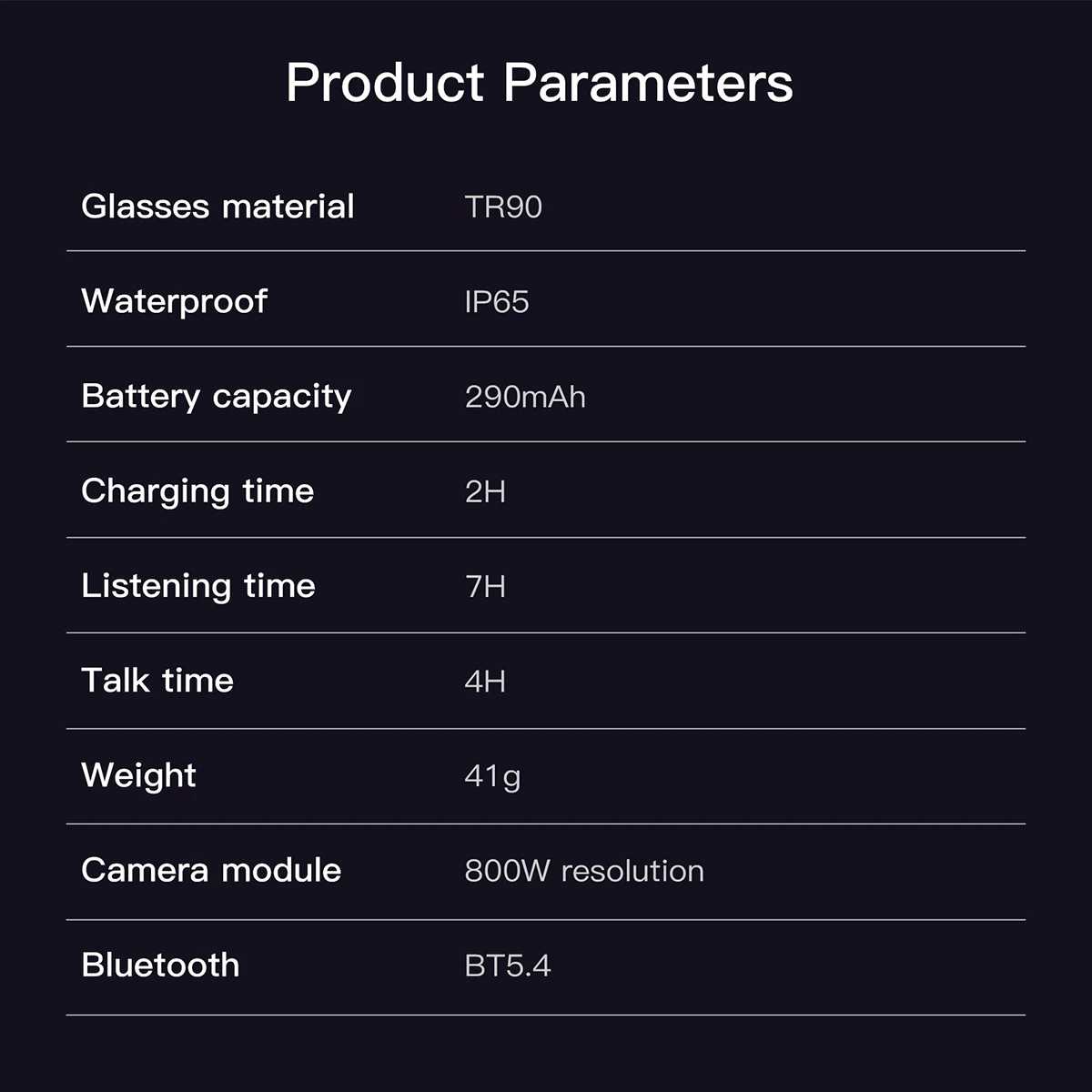 AI Smart Glasses Camera Glasses For Men HD 800W Pixels Multifunction Translation Bluetooth Music Touch Call Sports Sunglasses