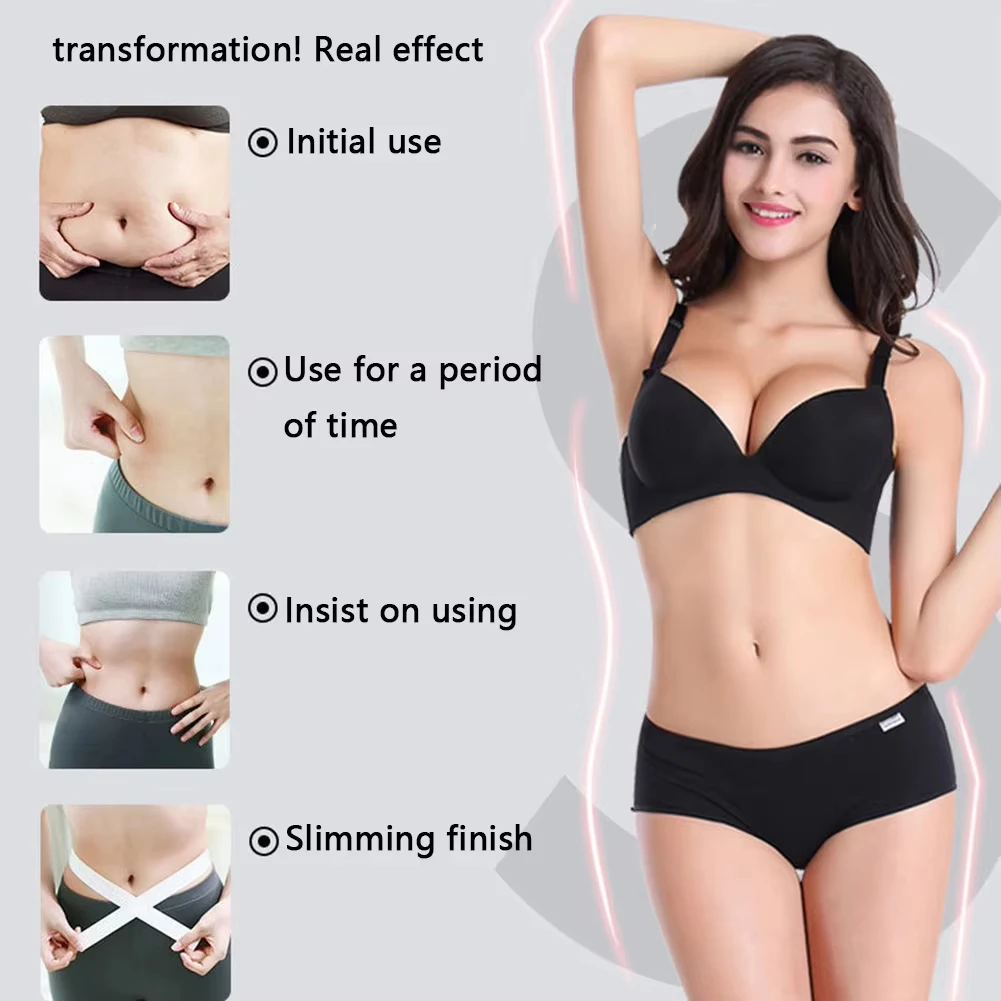 Rechargeable Waist Slimming Belt Fitness Massager Weight Loss Body Shaping Constipation Relief Instrument