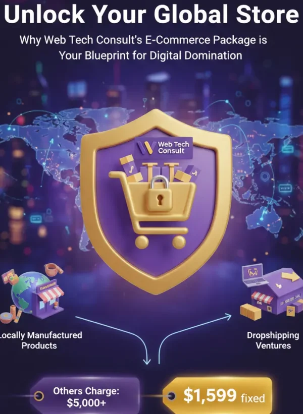 e-commerce website Package