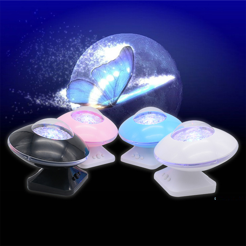 Cosmic Star Light Rotating Starry Sky Projector Lamp Can Replace The Projection Pattern Bedroom Atmosphere