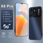 Hot 2026 High Quality X8 Pro Original Intelligent 4G 5G Dual Card Dual Standby System Global Version 6800mAh Battery Arrival Smart Phones Smart Shop