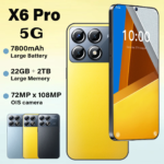 NEW SALE Mobile Phone Shell For X6 Pro 7.3 Inch Original Global Edition HD Android Smrat High Quality Accessories 7800mAh Smart Phones Smart Shop
