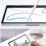 Portable 2 in 1 Laptop Computer Intel Core i7-8500Y / N4020 11.6 InchTouch Screen Notebook Windows 11 Pro Tablet PC Computer Smart Laptops Smart Shop