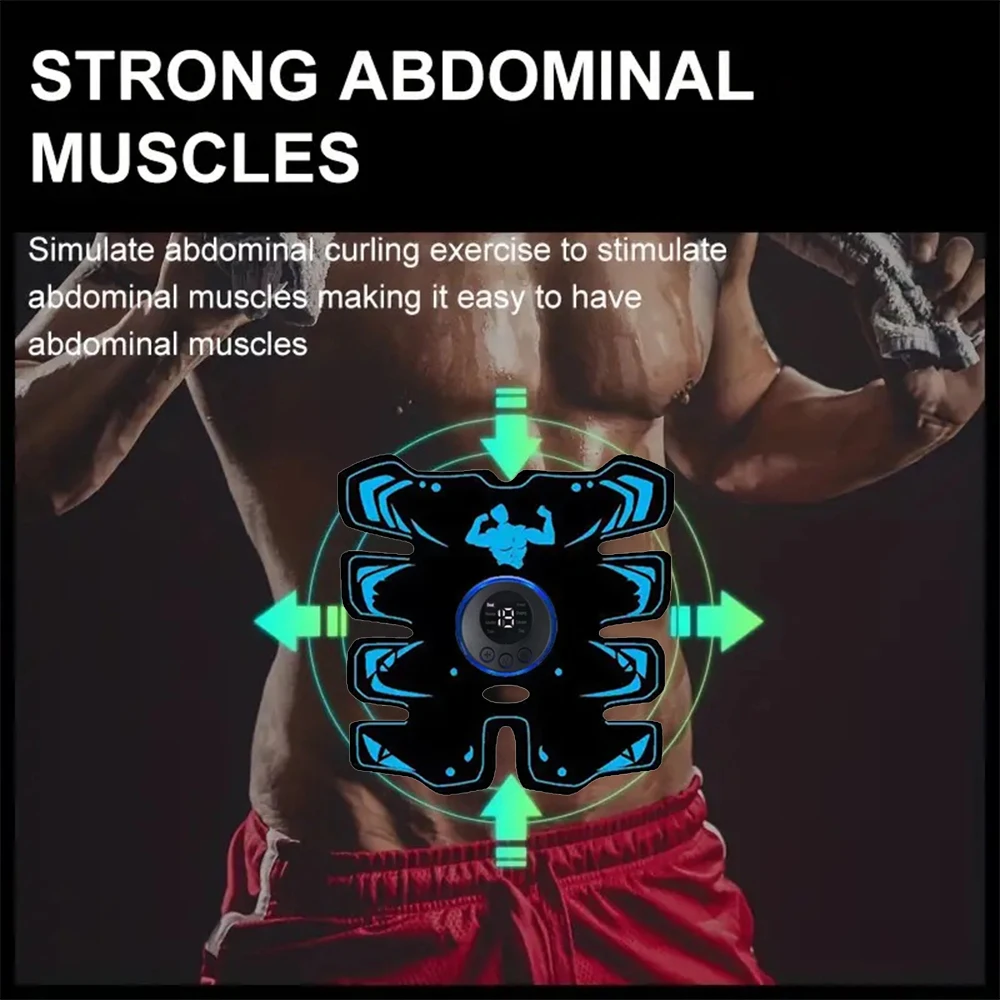 New USB Rechargeable EMS Muscle Stimulator ABS Arm 3 IN 1 Trainer Smart Wireless Fitness Abdominal Training Electric Body Slim New USB Rechargeable EMS Muscle Stimulator ABS Arm 3 IN 1 Trainer Smart Wireless Fitness Abdominal Training Electric Body Slim