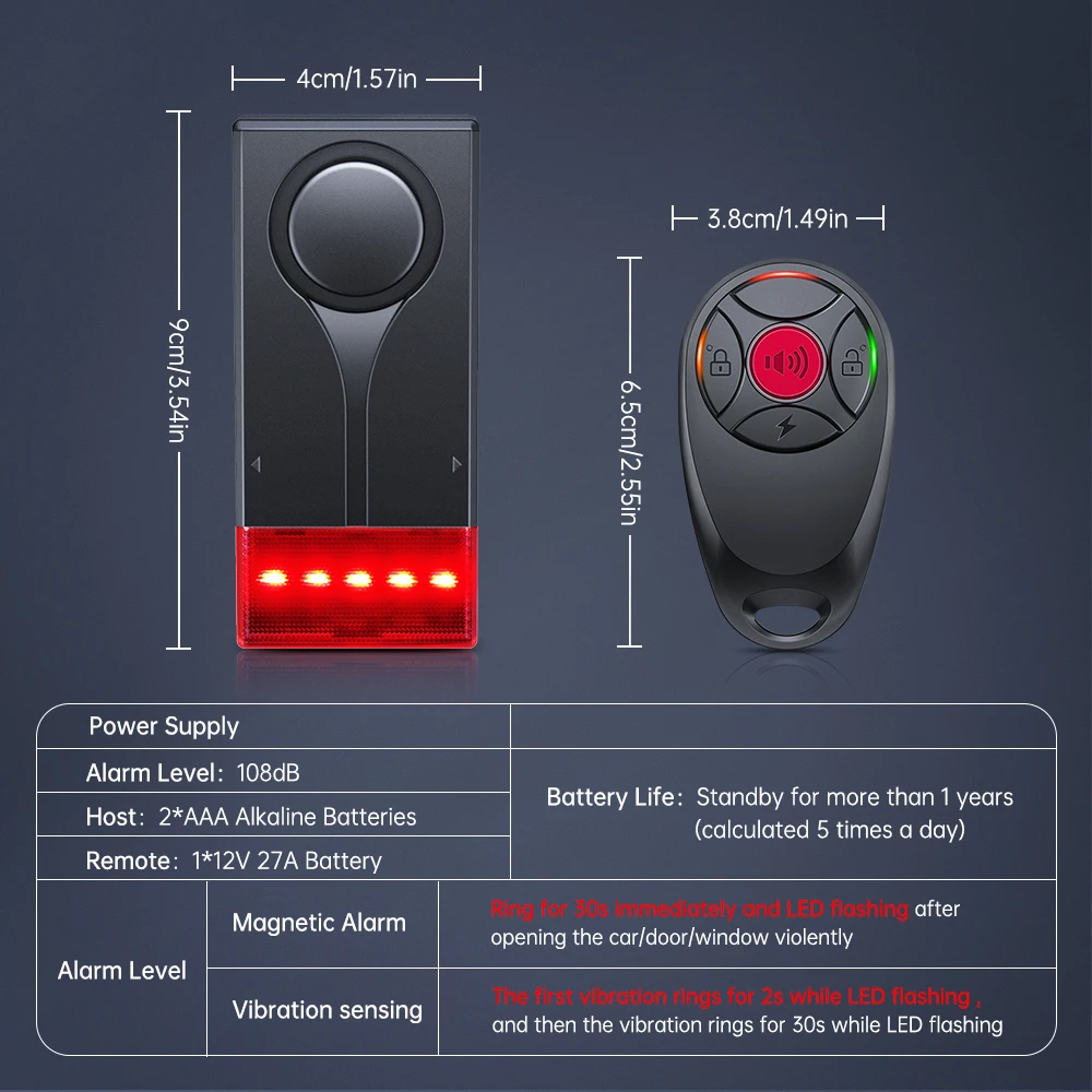 Wireless Anti-Theft Alarm Wireless Anti-Theft Alarm