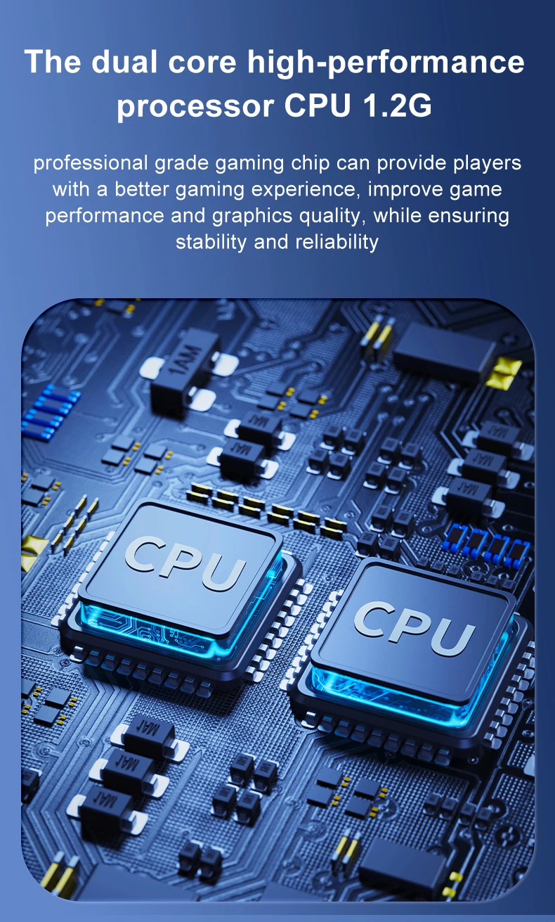 GB350 game console has over 20000 built-in games and supports functions such as e-books, music players, video players, etc