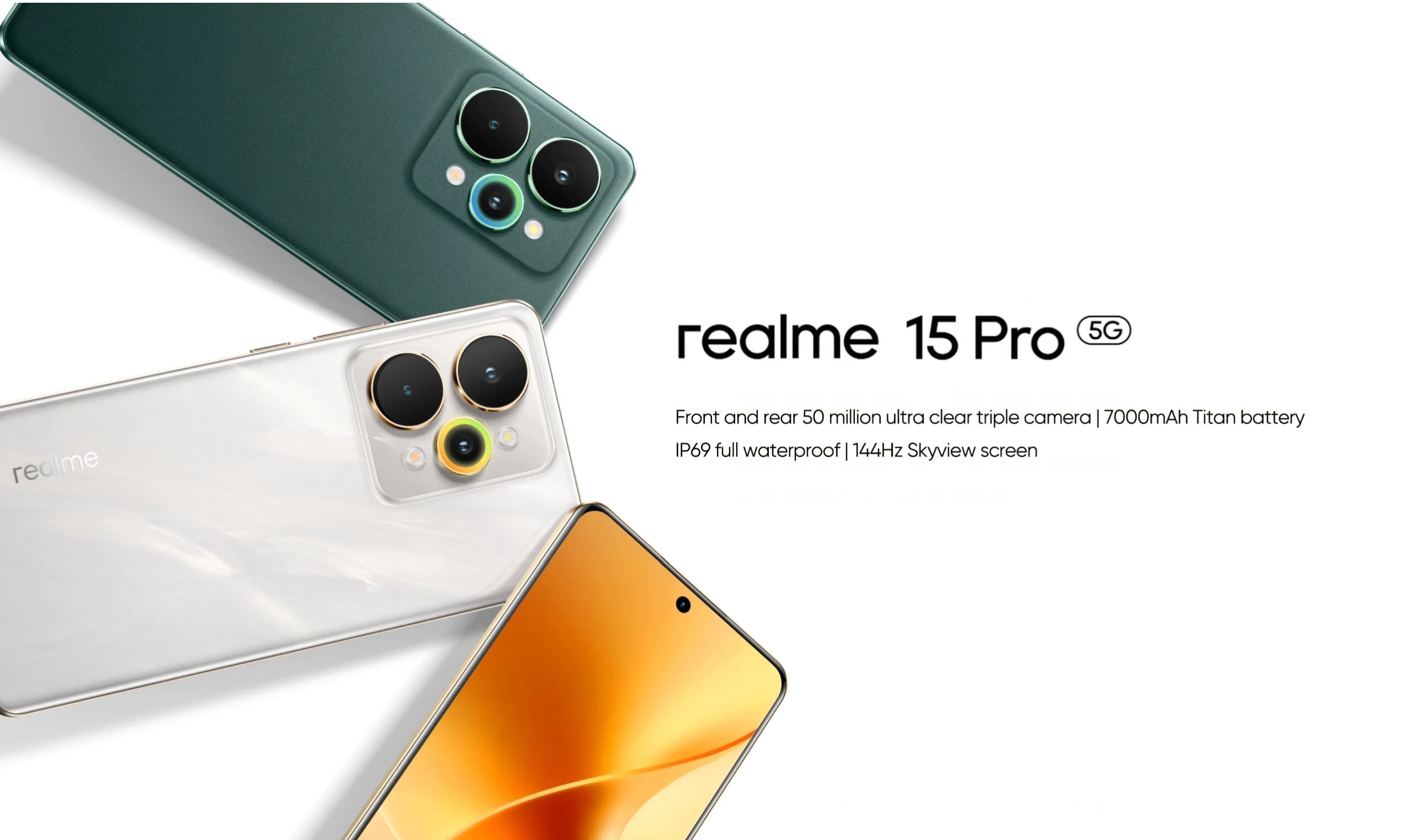 [World Premiere] realme 15 Pro 5G Smartphone China Version 6.8