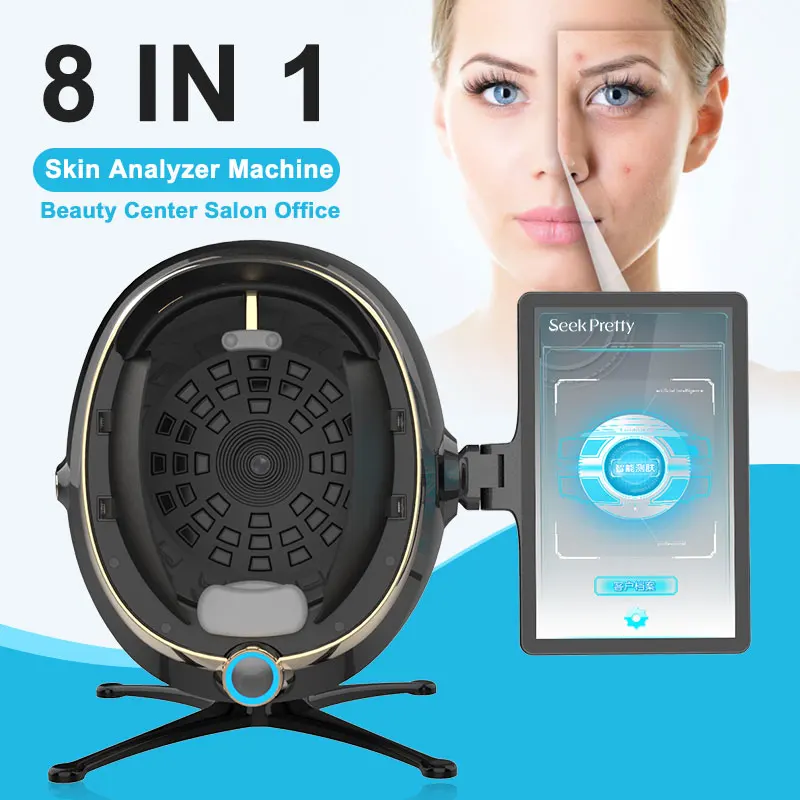 NEW 2025 Magic Mirror 3D Digital Facial Analysis Machine Product Desc Skin Analyzer AI Intelligent Image Instrument Detector