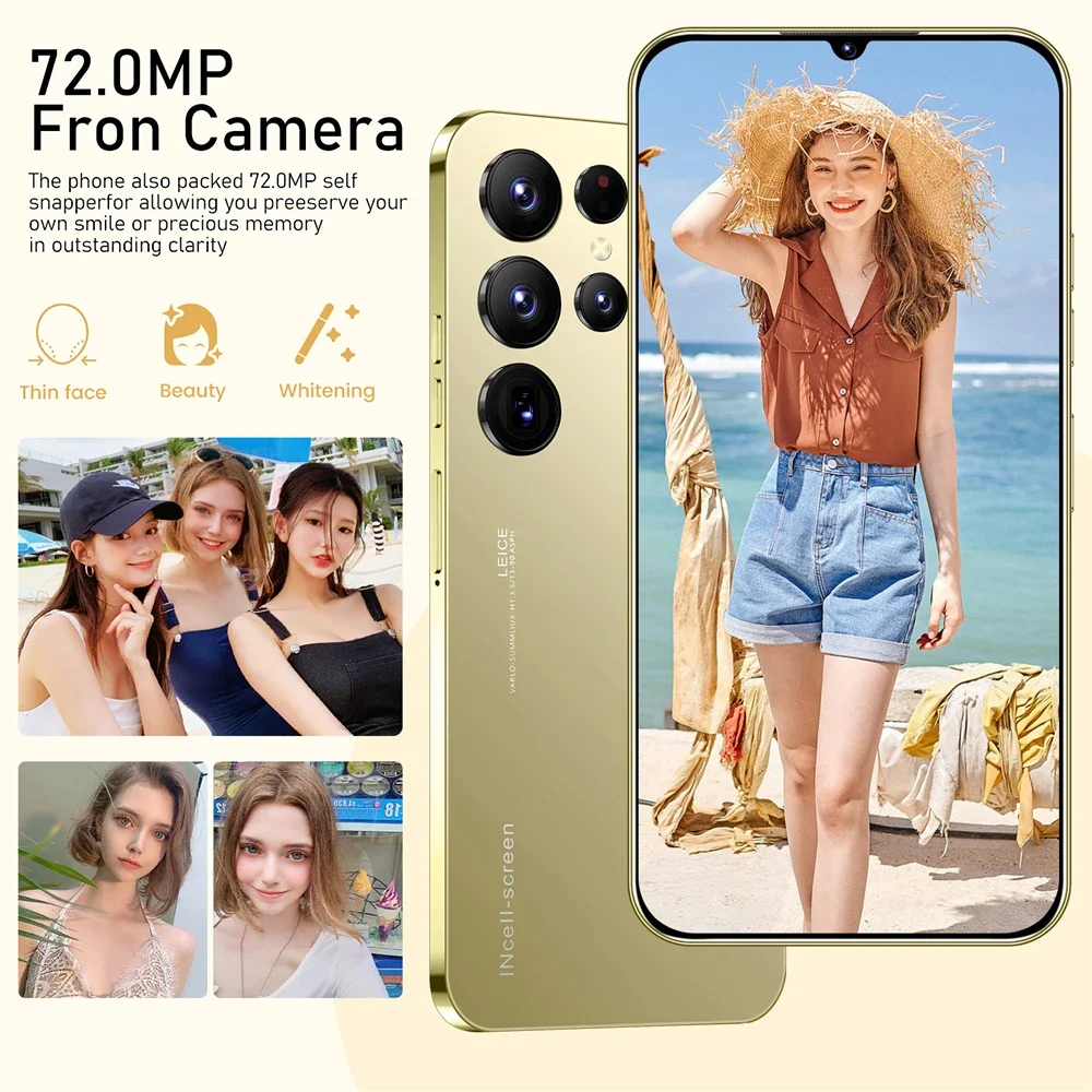2026 New 5G dual card dual standby For original intelligent S26 Ultrar Ultra global version Android 14 system 8000mAh battery