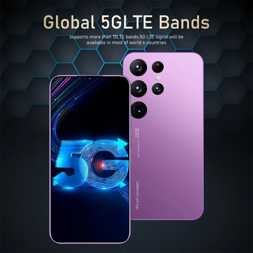 2026 New 5G dual card dual standby For original intelligent S26 Ultrar Ultra global version Android 14 system 8000mAh battery