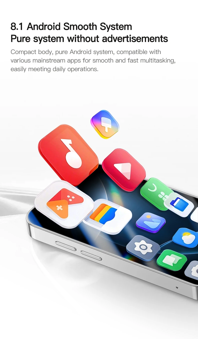 ONEMYTH A17 Mini 3G Phone 2GB/16GB, WhatsApp GPS WiFi, Face Unlock Small Smartphone for Children/Elderly, Lightweight & Portable ONEMYTH A17 Mini 3G Phone 2GB/16GB, WhatsApp GPS WiFi, Face Unlock Small Smartphone for Children/Elderly, Lightweight & Portable