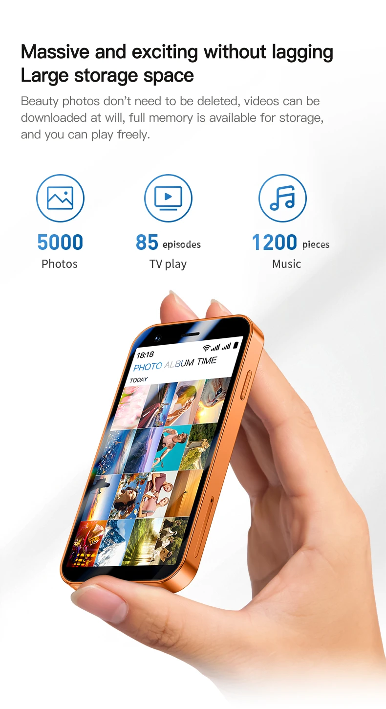 ONEMYTH A17 Mini 3G Phone 2GB/16GB, WhatsApp GPS WiFi, Face Unlock Small Smartphone for Children/Elderly, Lightweight & Portable ONEMYTH A17 Mini 3G Phone 2GB/16GB, WhatsApp GPS WiFi, Face Unlock Small Smartphone for Children/Elderly, Lightweight & Portable