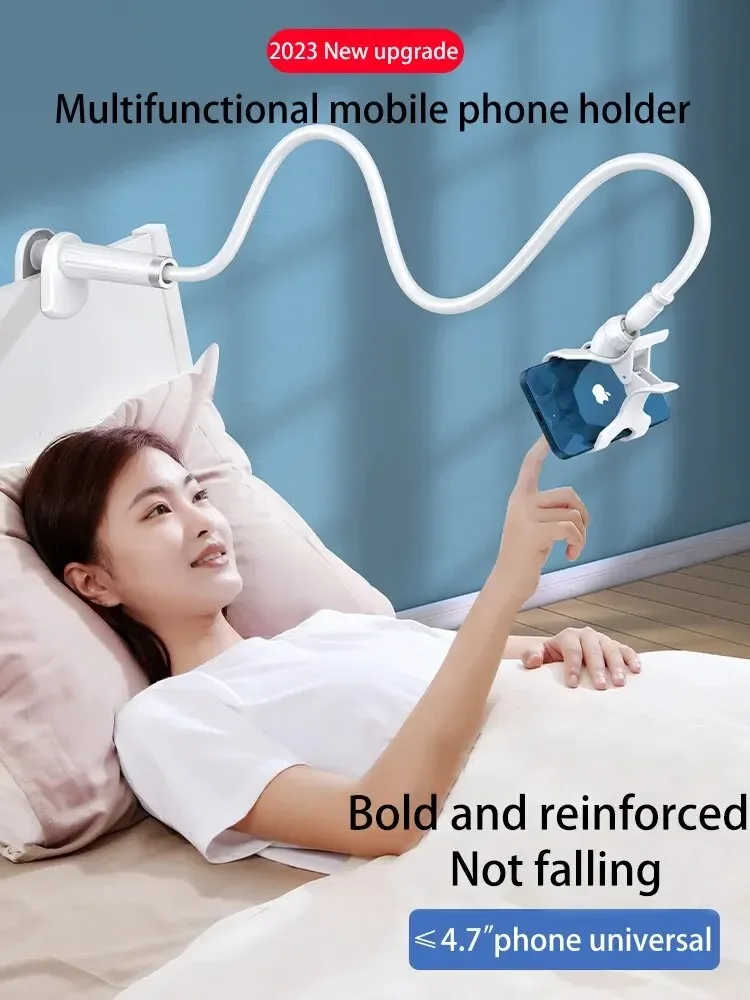 Lazy Bedside DesktopMobile Phone Clamp Bracket Flexible Long Arm Gooseneck Lazy Person Bracket With Handle Overhead Live Bracket Lazy Bedside DesktopMobile Phone Clamp Bracket Flexible Long Arm Gooseneck Lazy Person Bracket With Handle Overhead Live Bracket