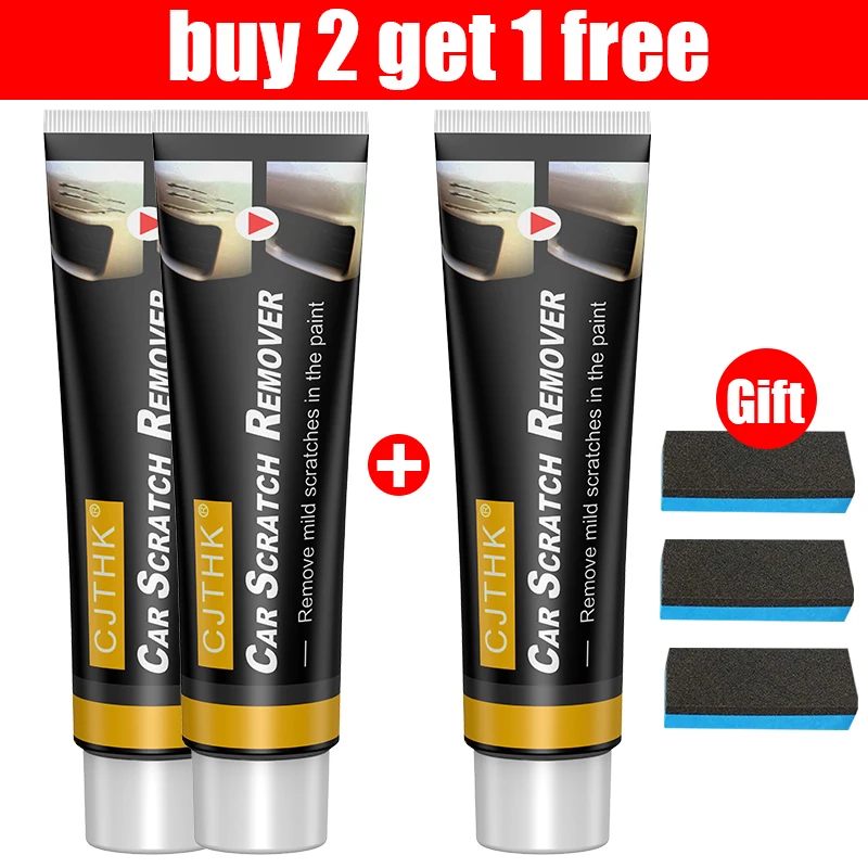 Car Scratch Remover Paint Care Tools Auto Swirl Remover Scratches Repair Polishing Auto Body Grinding Compound Anti Scratch Wax Car Scratch Remover Paint Care Tools Auto Swirl Remover Scratches Repair Polishing Auto Body Grinding Compound Anti Scratch Wax