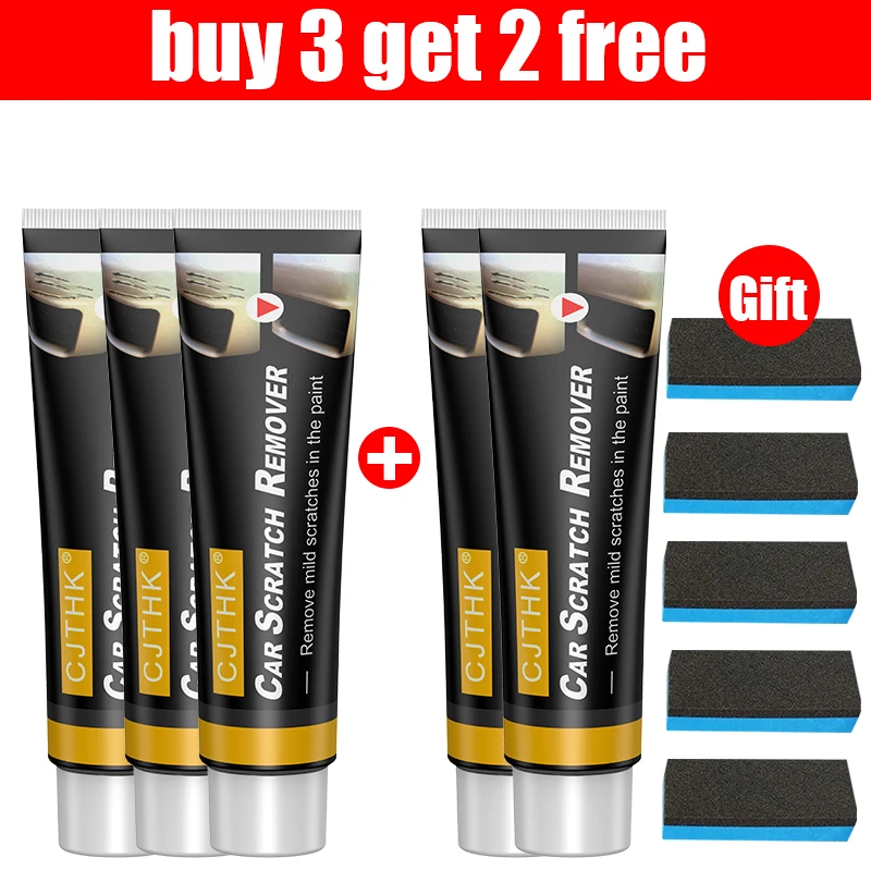 Car Scratch Remover Paint Care Tools Auto Swirl Remover Scratches Repair Polishing Auto Body Grinding Compound Anti Scratch Wax Car Scratch Remover Paint Care Tools Auto Swirl Remover Scratches Repair Polishing Auto Body Grinding Compound Anti Scratch Wax
