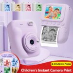 Kids Instant Camera Colored Photo Printing