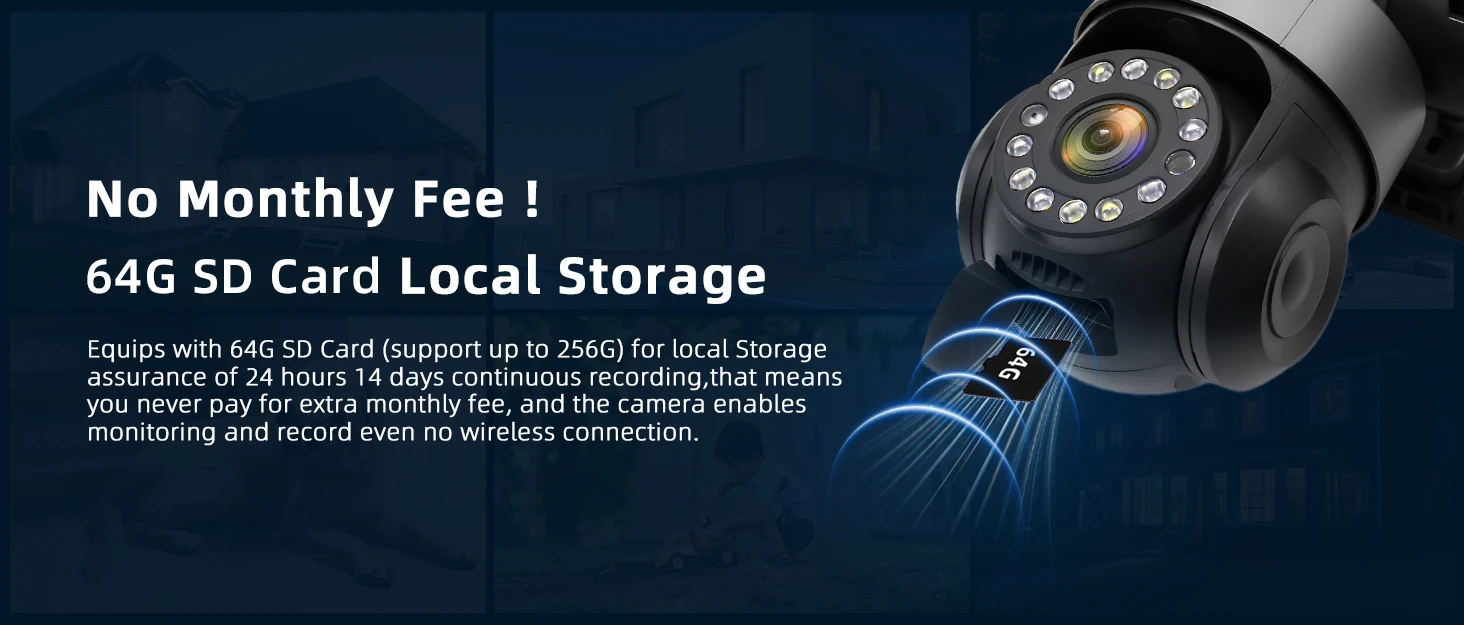 10K 20MP Home Security Outdoor WiFi Camera 4 Lens 4 Screen 360° 16X Zoom CCTV Wireless Surveillance PTZ Cam Security Protection 10K 20MP Home Security Outdoor WiFi Camera 4 Lens 4 Screen 360° 16X Zoom CCTV Wireless Surveillance PTZ Cam Security Protection