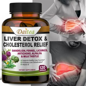 Liver Cleanse Detox & Repair - with Artichoke, Dandelion etc
