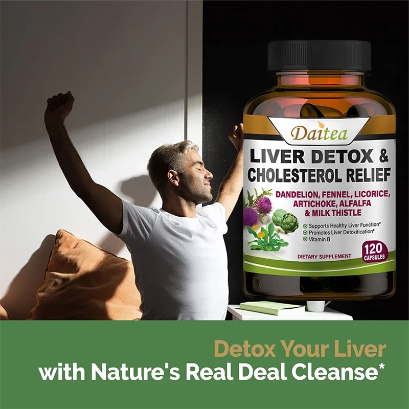 Liver Capsules Alfalfa, Dandelion + Milk Thistle Liver Detox and Cleanse for Healthy Antioxidants and Detoxifiers Liver Capsules Alfalfa, Dandelion + Milk Thistle Liver Detox and Cleanse for Healthy Antioxidants and Detoxifiers