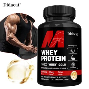 Protein Capsules - 5000mg Supports Recovery, Balanced Muscle Health