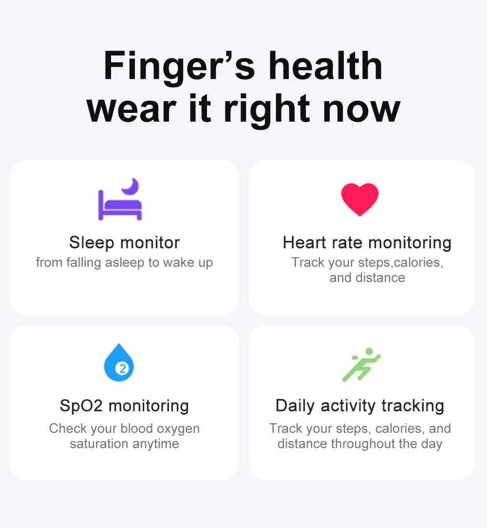 [2024 ] COLMI R02 Smart Ring Military Grade Titanium Steel Shell Health Monitoring IP68 & 5ATM Waterproof Multi-sport Modes