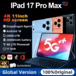 IPad 17 Pro Max Tablet PC Snapdrago 8gen3 5G Dual SIM