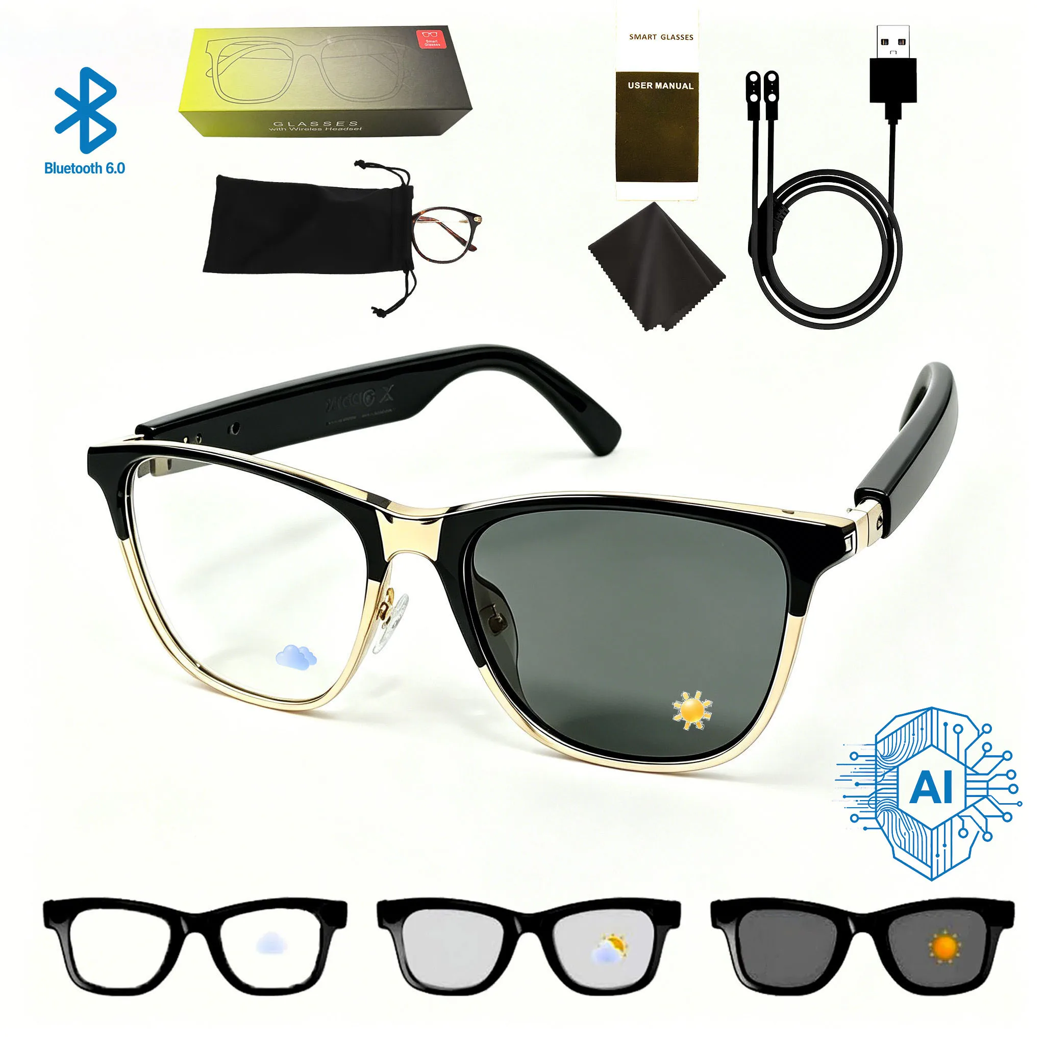 AI Glasses UF04Jin B