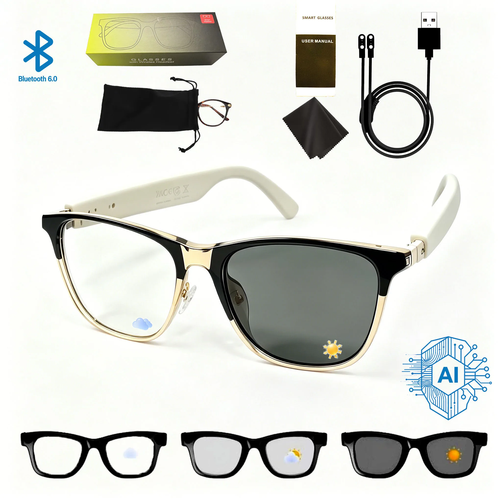 AI Glasses UF04Jin W