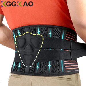 Lower Back Brace with 6 Stays Anti-skid Orthopedic Lumbar Support