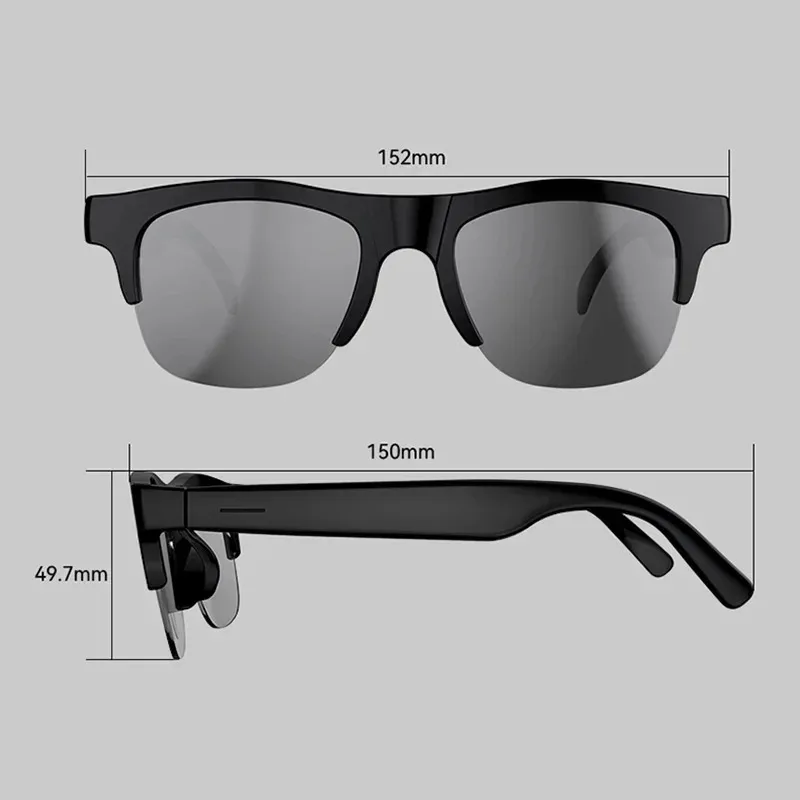 8K HD AI Smart Glasses Translation Hands-Free Calling AI Chat Logging Music Playback Smart Sunglasses for Men Women NEW 8K HD AI Smart Glasses Translation Hands-Free Calling AI Chat Logging Music Playback Smart Sunglasses for Men Women NEW